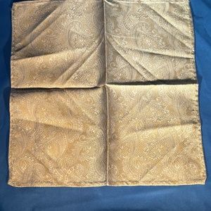 Silk Paisley Pocket Square